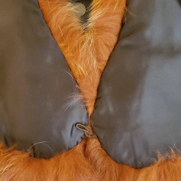 4 Piece Brown/Gold Suit Faux Fur Trim from Daniela by Neicy's Size 18 - Picture 12 of 16